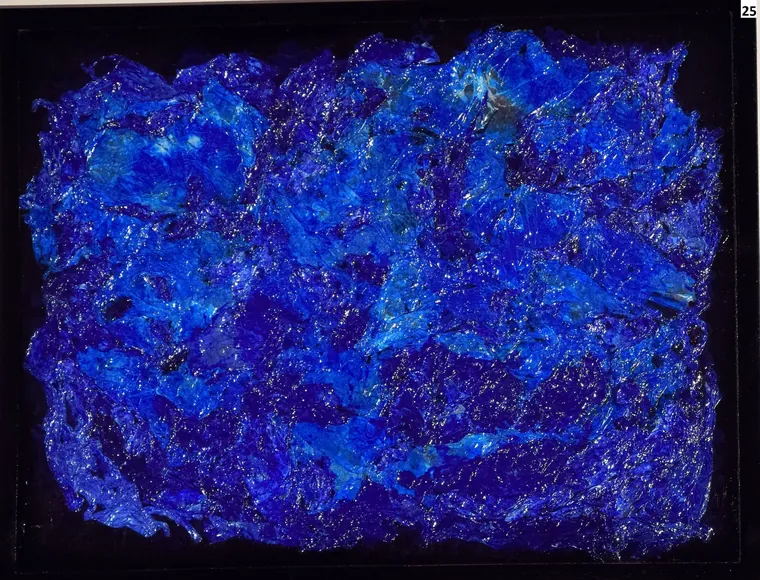Tableau abstrait contemporain paysage - Majuwa (Michèle Quil), artiste peintre à Villers-lès-Nancy